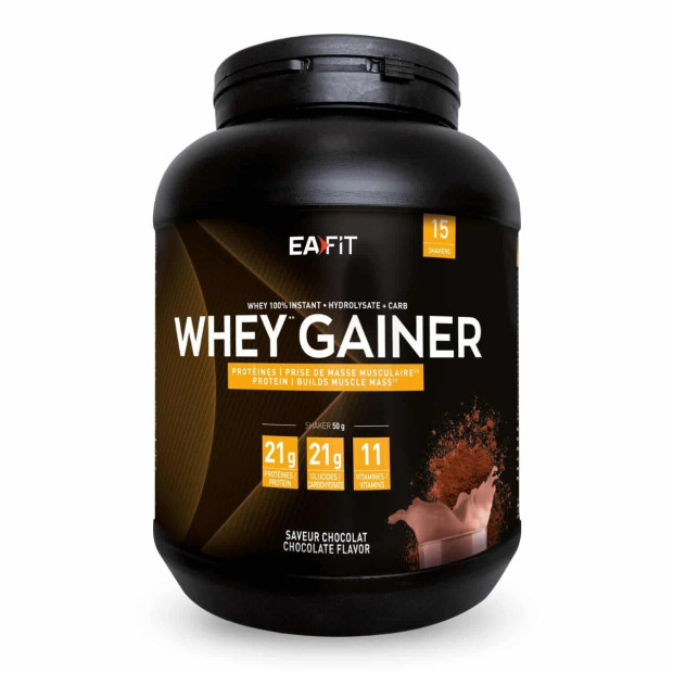 Ea Fit WHEY GAINER Saveur Chocolat, 750g | Parashop.com