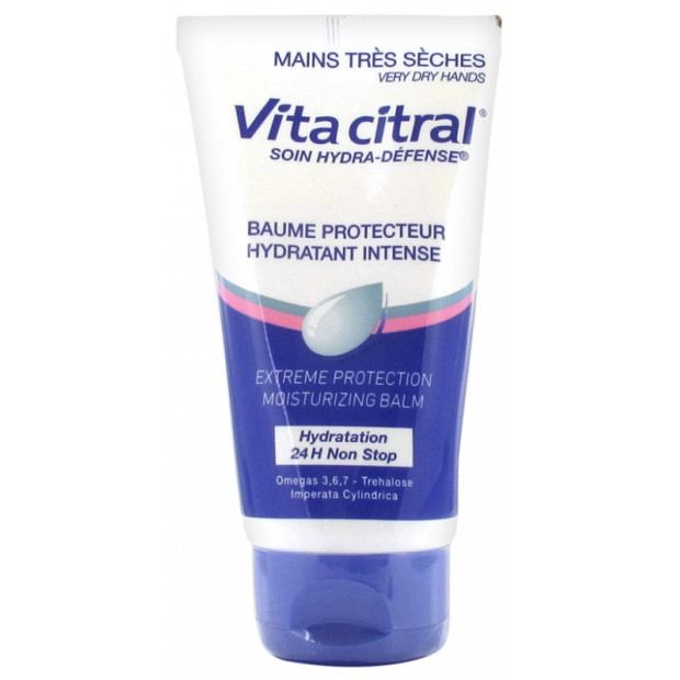 Vitacitral Soin Hydra-Défense Mains Très Sèches, 75ml | Paarashop.com