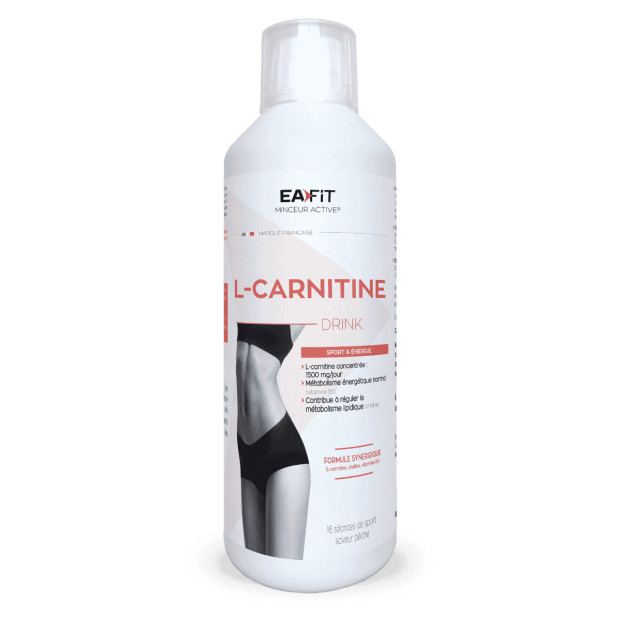 Ea Fit L-CARNITINE Drink Saveur Pêche, 500ml | Parashop.com