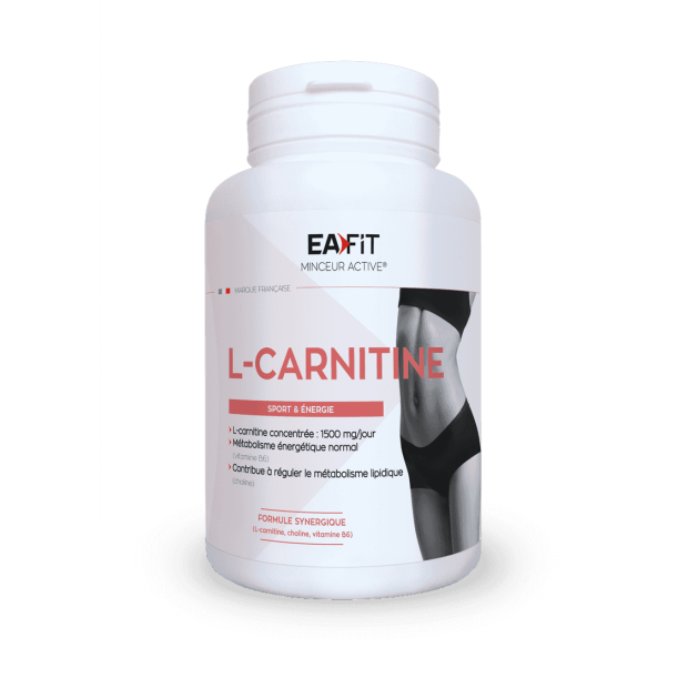 Ea Fit L-CARNITINE 1500mg, 90 gélules | Parashop.com