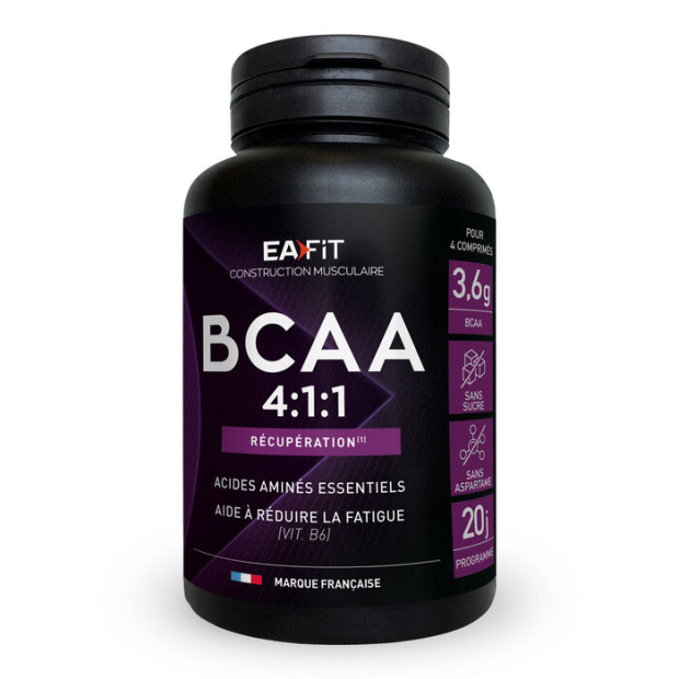 Ea Fit BCAA 4:1:1 Récupération, 80 comprimés | Parashop.com