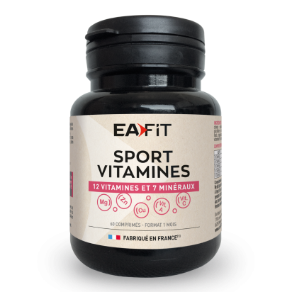 Ea Fit SPORT VITAMINES 12 vitamines 7 minéraux, 60 gélules | Parashop.com