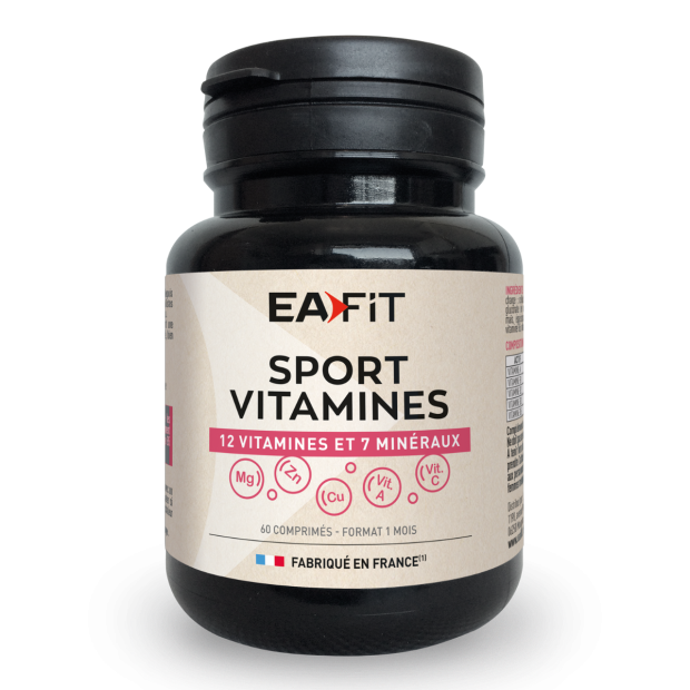 Ea Fit SPORT VITAMINES 12 vitamines 7 minéraux, 60 gélules | Parashop.com