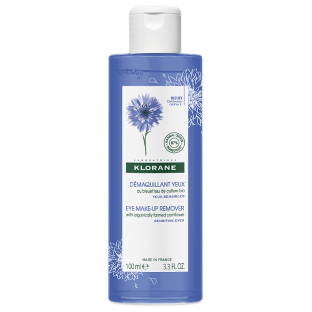 Klorane BLEUET Lotion démaquillante apaisante yeux, 100ml | Parashop.com