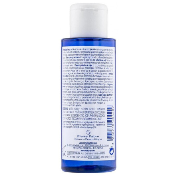 Klorane BLEUET Lotion démaquillante apaisante yeux, 100ml | Parashop.com