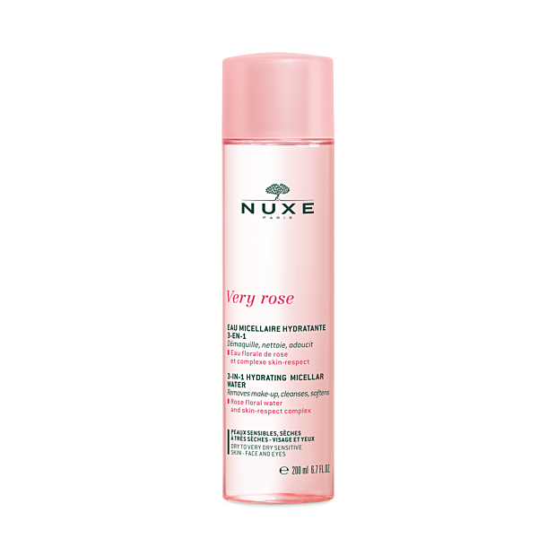 Nuxe VERY ROSE Eau Micellaire Hydratante 3-en-1 200ml | Parashop.com