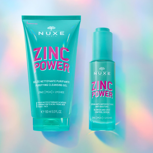 Nuxe ZINC POWER Gel Nettoyant Purifiant, 150ml | Parashop.com