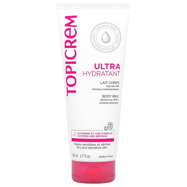 Topicrem ULTRA-HYDRATANT Lait Corps, 200ml | Parashop.com