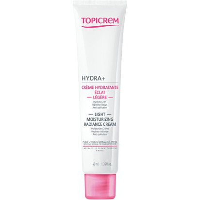 Topicrem HYDRA+ Crème Hydratante Éclat Légère, 40ml | Parashop.com