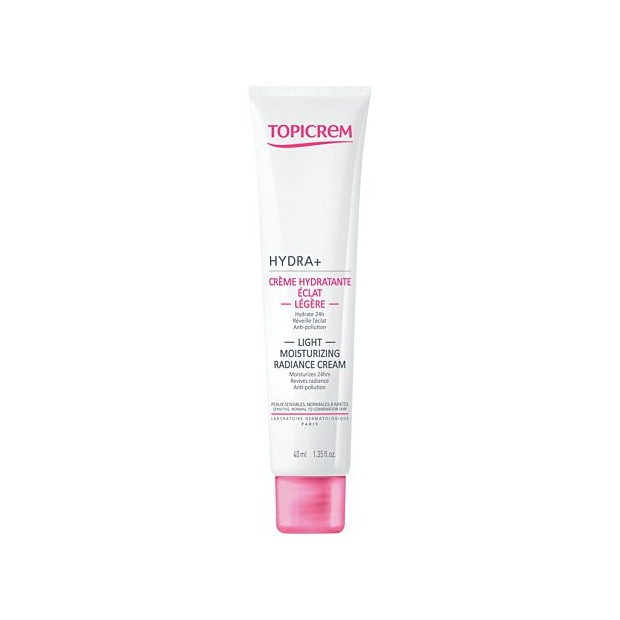 Topicrem HYDRA+ Crème Hydratante Éclat Légère, 40ml | Parashop.com