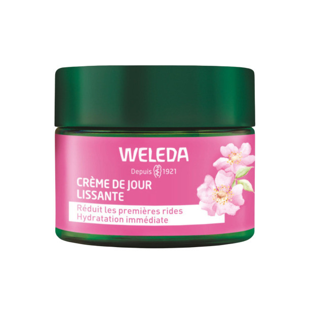 Weleda ROSE MUSQUÉE & THÉ BLANC Crème de Jour Lissante, 40ml | Parashop.com