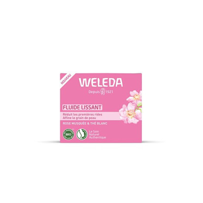 Weleda ROSE MUSQUÉE & THÉ BLANC Fluide Lissant, 40ml | Parashop.com