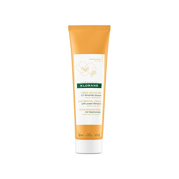 Klorane Crème Dépilatoire à l' Amande douce, 150ml | Parashop.com