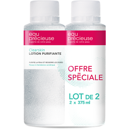 Eau Précieuse Lotion rafraîchissante et apaisante, 2 x 375ml Eau Precieuse - Parashop