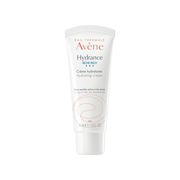 Avène HYDRANCE Crème hydratante riche, 40ml | Parashop.com