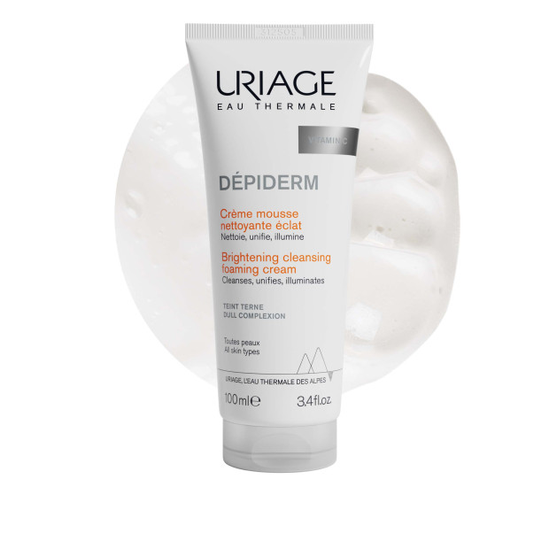 Uriage DEPIDERM Crème Mousse Nettoyante Éclat, 100ml | Parashop.com