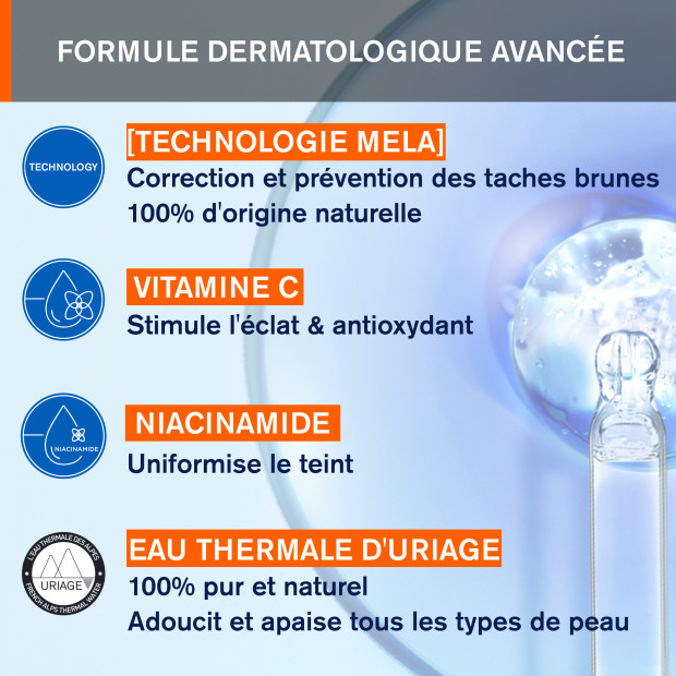 Uriage DEPIDERM Crème Mousse Nettoyante Éclat, 100ml | Parashop.com