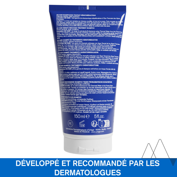 Uriage DS HAIR Shampooing traitant kératoréducteur 150ml | Parashop.com