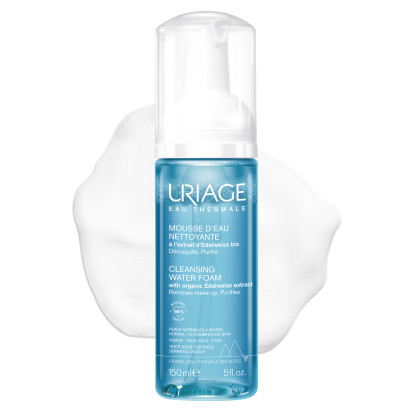 Uriage HYGIÈNE Mousse d'Eau Nettoyante, 150ml | Parashop.com