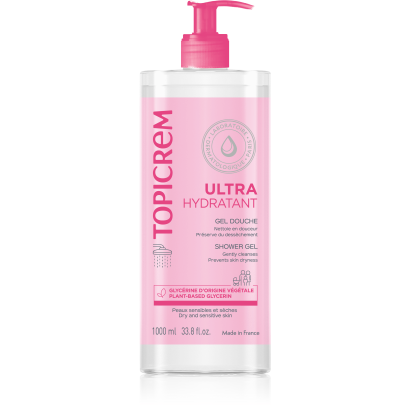 Topicrem ULTRA-HYDRATANT Gel Douche, 1L | Parashop.com