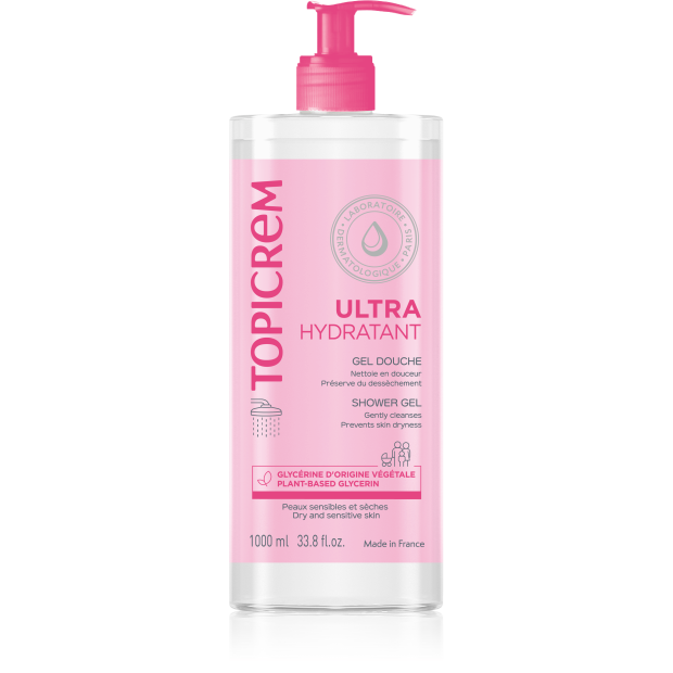 Topicrem ULTRA-HYDRATANT Gel Douche, 1L | Parashop.com