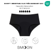 Smoon Shorty menstruel sans couture flux très abondant ado noir T14-16ans | Parashop.com