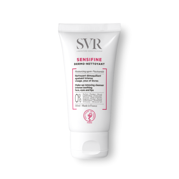 SVR SENSIFINE Dermo-Nettoyant Démaquillant peaux réactives, 55ml | Parashop.com