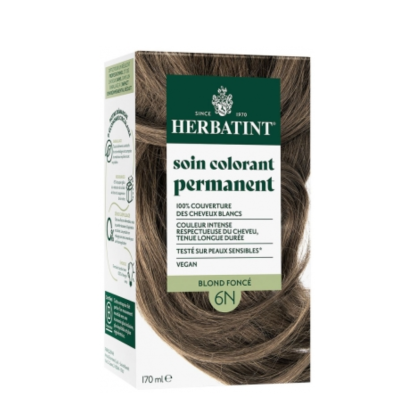 Soin Colorant Permanent - Coloration : 6N Blond Foncé, 170ml