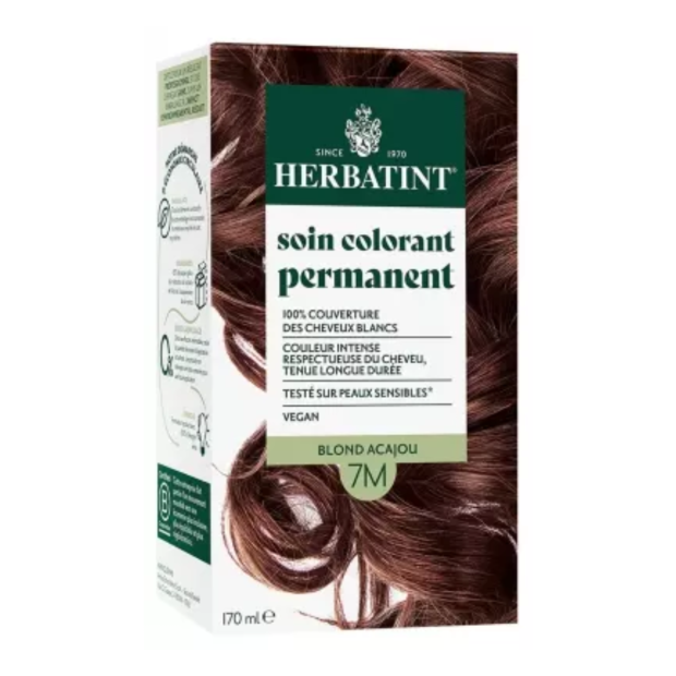 Soin Colorant Permanent - Coloration : 7M Blond Acajou, 170ml