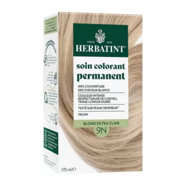 Soin Colorant Permanent - Coloration : 9N Blond Extra Clair, 170ml