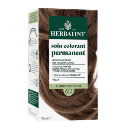 Soin Colorant Permanent - Coloration : 6D Blond Foncé Doré, 170ml