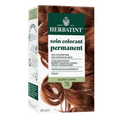 Soin Colorant Permanent - Coloration : 7R Blond Cuivré, 170ml