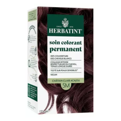 Soin Colorant Permanent - Coloration : 5M Chatain Clair Acajou, 170ml