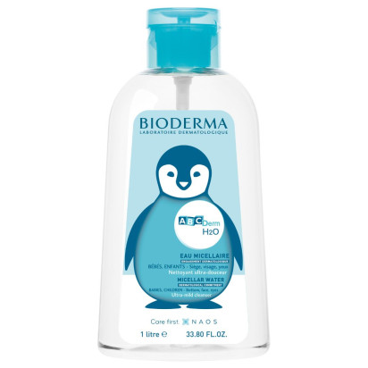 Bioderma ABCDerm H2O Eau Micellaire 1 Litre | Parashop.com