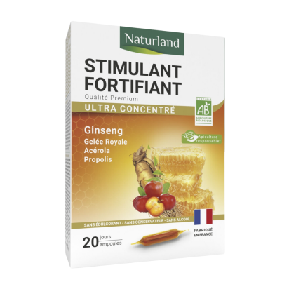 Stimulant fortifiant BIO, 20 ampoules