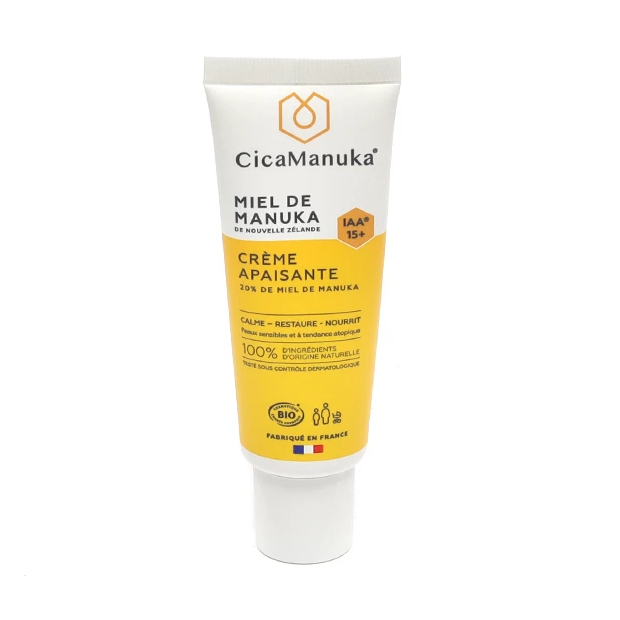 Cicamanuka Crème Apaisante Bio, 40ml | Parashop.com