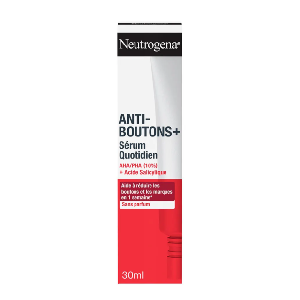 ANTI-BOUTONS+ Sérum Quotidien Réduction Boutons & Marques, 30ml