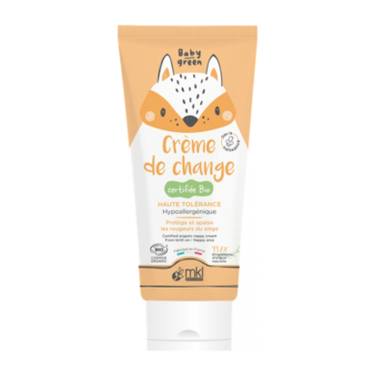 Baby Green Crème De Change Bio, 75 ml