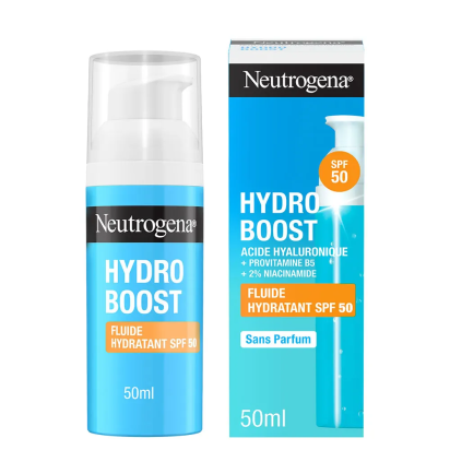 HYDRO BOOST Fluide Hydratant avec acide hyaluronique B5 et niacinamide SPF50, 50ml