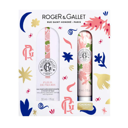 Fleur De Figuier Coffret Eau Parfumée Bienfaisante 30ml Et Sa Crème Mains 30ml