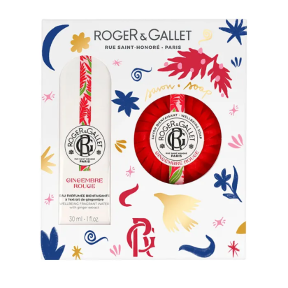 Gingembre Rouge Coffret Eau Parfumée Bienfaisante Gingembre Rouge 30ml Et Son Savon 100G