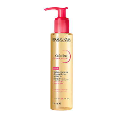 Bioderma CREALINE Huile Micellaire Visage & Yeux, 150ml | Parashop.com