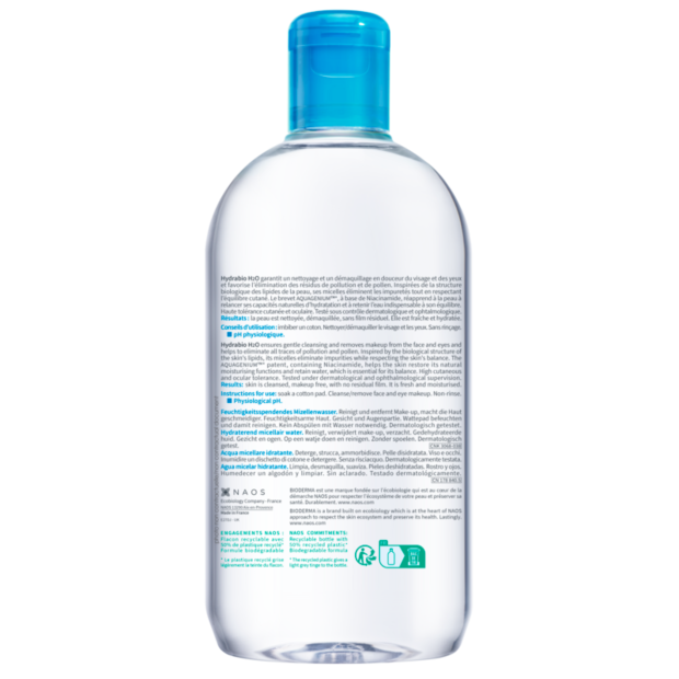 Bioderma HYDRABIO H2O, 500ml | Parashop.com