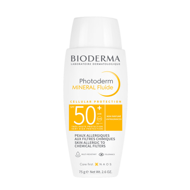 Bioderma PHOTODERM Minéral fluide SPF50+, 75g | Parashop.com