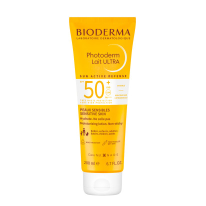 Bioderma PHOTODERM Lait ultra SPF50+, 200ml | Parashop.com