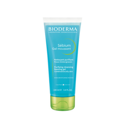 Bioderma SEBIUM Gel Moussant Nettoyant Purifiant, 100ml | Parashop.com