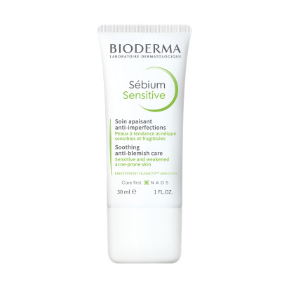 Bioderma SÉBIUM Sensitive soin apaisant anti-imperfections, 30ml | Parashop.com