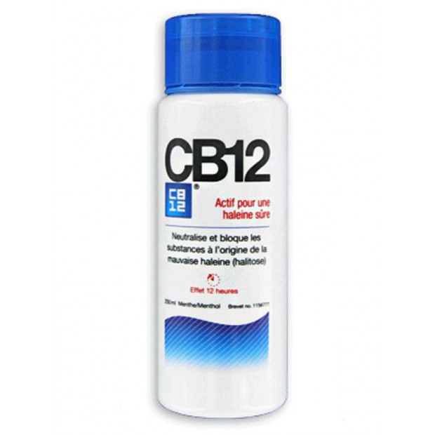 CB12 Spray Haleine Fraîche Menthe-Menthol Sans Alcool