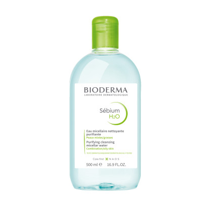 Bioderma Eau micellaire SÉBIUM H2O, 500ml | Parashop.com