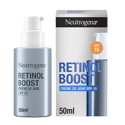 Neutrogena RETINOL BOOST Crème Hydratante de Jour SPF15, 50ml | Parashop.com